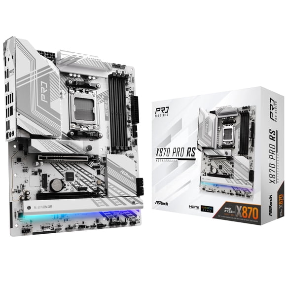 Placa madre ASRock X870 Pro RS DDR5 8000 MHz PCIe Gen5