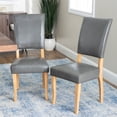 thumbnail image 2 of Open-Back Parsons Dining Side Chairs (Set of 2) - Charcoal, 2 of 5