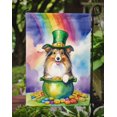 thumbnail image 3 of Sheltie St Patrick's Day Garden Flag 11.25 in x 15.5 in, 3 of 5