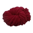 thumbnail image 5 of BLESIYA Chunky Chenille Yarn Gauge 7 Acrylic Fibers for Bed Hand Knitting DIY Crafts Maroon, 5 of 8