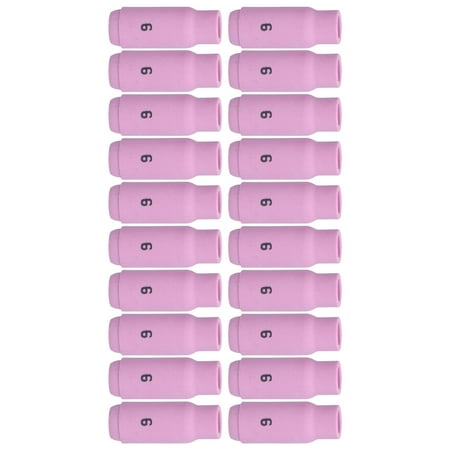 

Tig Alumina Nozzle Ceramic Cup Light Weight TIG Alumina Nozzles Ceramic Cup Fit Wear Resistance Durable For GTAW Welder Accessories