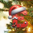 thumbnail image 1 of Colgante de árbol de Navidad con 26 letras – Adorno acrílico DIY para colgar en el árbol de Navidad, 1 of 5