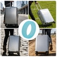 thumbnail image 5 of Unique Bargains 4 Pcs Durable Luggage Wheel Covers Bright Blue Silicone, 5 of 5