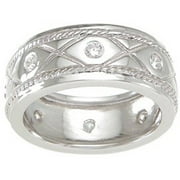 925 Sterling Silver Men's Wedding Band