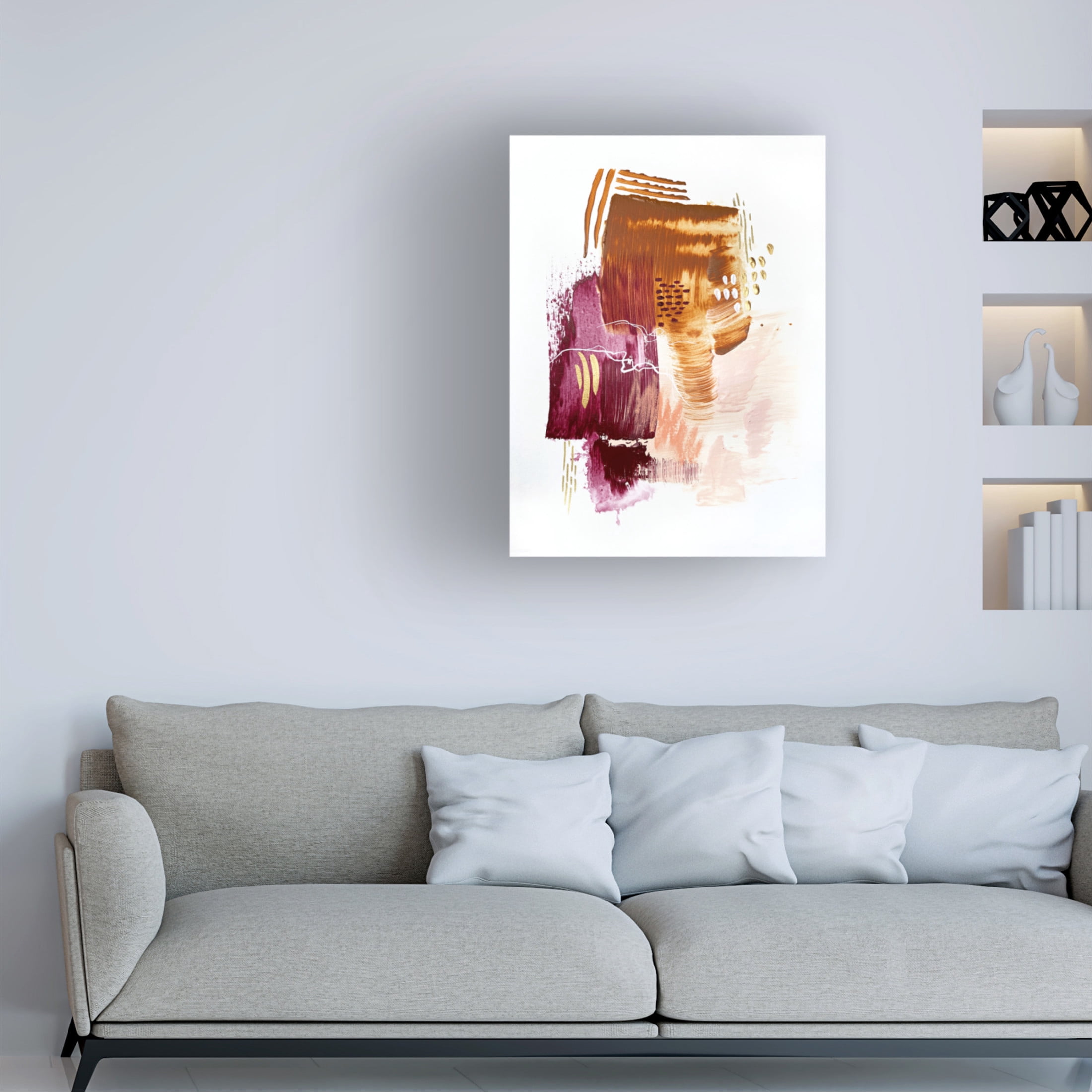 Trademark Fine Art Alyson Storms Autumnal Bliss 3 Canvas Wall Art