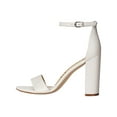 thumbnail image 2 of Sam Edelman Women's Yaro Heels Bright White Leather 5M, 2 of 6