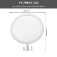 thumbnail image 2 of RUNROTOO 1Set Wall Mounted Mirror for Bathroom with Adhesive High Definition ABS Glass, 2 of 8