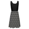 thumbnail image 3 of WILLBEST Vestidos Primavera Verano 2025 Vestido Informal Con Cuello Redondo Estampado Para Mujer 2199, 3 of 3