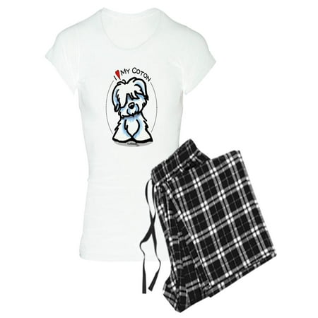 

CafePress - Love My Coton - Women s Light Pajamas