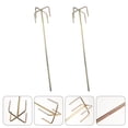 thumbnail image 1 of ELAYARD 2Pcs Professional Paint Mixer Steel Golden Tool for Builders Construction, 1 of 8