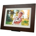 Brookstone PhotoShare 10" Smart Digital Picure Frame in Espresso
