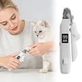 thumbnail image 2 of TIELUTT Scissors 2 In 1 LED Scissors with Nail File Sharpener with LED Battery Indicator Cat Scissors Dog Nail Covers Pet Comb for Dogs Cat for Nail Trimming Dog Septic System Large Dogs Dog Styptic, 2 of 8
