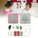 thumbnail image 3 of Latch Hook Rug, Christmas Tree Pattern Latch Hook Kit Simple To Use Enough Quantity  For DIY, 3 of 8