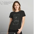 thumbnail image 2 of Women's Harry Potter Lumos Happiness Spell  Graphic Tee Black 2X Large, 2 of 9