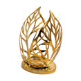 thumbnail image 6 of CUTICATE Leaf Candle Holder Candlestick Holder Valentines Day Decor Aesthetics Decorative Candle Stand for Bar Wedding Home Decoration gold, 6 of 8