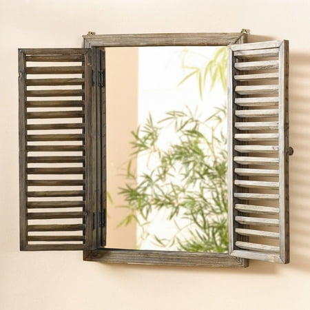 Collections Com, Small Window Pane Wall Mirror