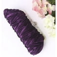 thumbnail image 2 of YOUI-GIFTS Women's Satin Clutch Purse Pleated Crystal Evening Handbag Shoulder Bag, 2 of 6