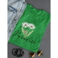 thumbnail image 3 of Paradise Flowers T-Shirt Women -Image by Shutterstock, Female 3X-Large, 3 of 4