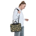 thumbnail image 6 of Lsque Octopuses And Leaves Pattern Laptop Bag – Portable & Slim Single-Shoulder Computer Case with Adjustable Strap, Protective, Lightweight for 13”/14”/15.6” Laptops, 6 of 8