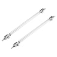 thumbnail image 1 of Unique Bargains 1pair 150mm 5.91' Splitter Support Rods Adjustable Front Bumper Lip Splitter Strut Rod Tie Bars for Car Silver Tone, 1 of 6