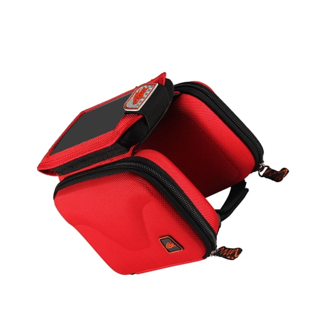 Bolsa Universal para teléfono móvil Advancent con pantalla táctil de bicicleta Rojo