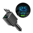thumbnail image 6 of 7-in-1 Retractable Car Charger with USB Type C Cable - Fast Phone Charger, 6 of 8