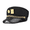 Black1, variant on Jotaro Hat Jotaro Kujo Anime Cosplay Cap Black with Metal Badge,JJBA Anime Cosplay