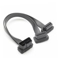 thumbnail image 3 of Car OBDII Extension Cable Replacement Auto OBDII Extension Cable Detachable Male to Dual Female 30cm 16 Pin Automotive Adapter Cord Wire Part, 3 of 8