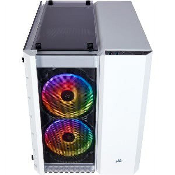 Corsair Crystal 280X RGB Micro-ATX Case, 2 RGB Fans, Tempered