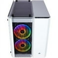 thumbnail image 2 of Corsair Crystal 280X RGB Micro-ATX Case, 2 RGB Fans, Tempered Glass - White, 2 of 8