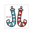 thumbnail image 2 of Christmas DecorStickers2021 Cross-border New Children's Christmas Luminous Tattoo Sticker Face Sticker Snowflake Waterproof Luminous Tattoo StickerHousehold stickers, 2 of 4