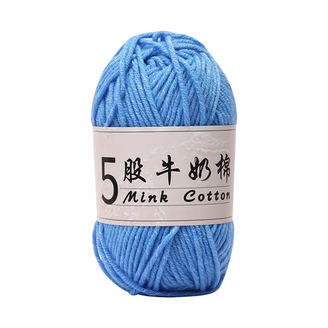 Acrylic Blanket Yarn for Crocheting (50g-1, Blue2-86)