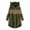 Army Green, variant on Fesfesfes Women Fleece Tops Button Plush Tops Hooded Loose Cardigan Leopard Patchwork Coat Jacket Sale Items