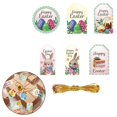 thumbnail image 2 of Clearance Items 24pcs Easter Bunny Hanging Tags with String – Floral & Bunny-Themed Gift Tags – DIY Easter Basket Tags, Party Favor Labels, Scrapbooking, Gift Wrapping, 2 of 5