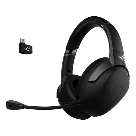 UPC: 0192876414248 | ASUS ROG Strix Go 2.4 Wireless Gaming Headset with USB-C 2.4 GHz Adapter | Ai Powered Noise-Cancelling Microphone | Over-ear Headphones for PC  Mac  Nintendo Switch  and PS5/4