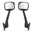 thumbnail image 4 of KOJEM Pair Hood Mirror Compatible with 2008-2017 Freightliner Cascadia Pair Hood Mirrors Cap Cover Trucks Pickup Manual Hood Mirror Driver Left and Passenger Side Pair, 4 of 9