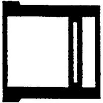 Westlake Pipe & Fittings PVC, Bushing, 1 1/4 in, 3/4 in 437167BC