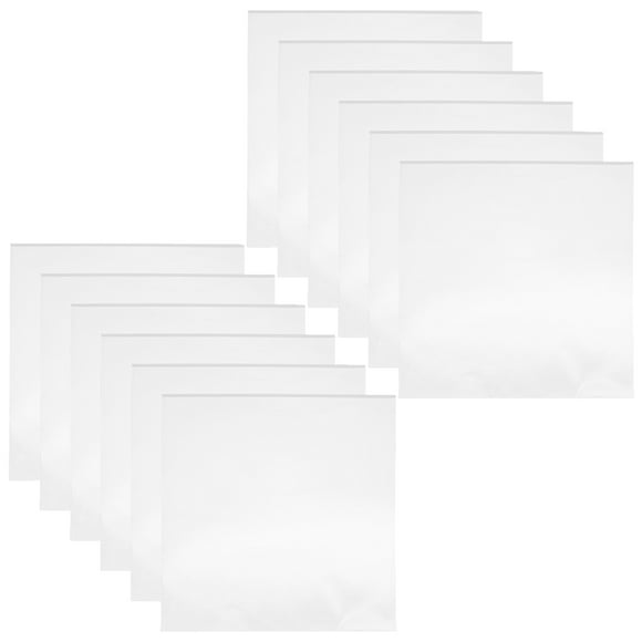 Milisten 25pcs Vinyl Record Outer Sleeves Self Adhesive Vinyl Record Protector Album Record Outer Protector