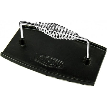 Man Law Black Cast Iron Grill Press