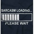 thumbnail image 2 of Sarcasm Loading Please Wait Crewneck T Shirts Boy Girl Teen Brisco Brands L, 2 of 6