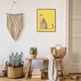 thumbnail image 3 of Stupell Industries Modern Cheetah on Vibrant Yellow Black Framed Giclee Art, 11 x 14, by Karolina Sato, 3 of 8