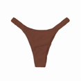 thumbnail image 3 of Xijirk Womens Underwear Adjustable Side Tie High Waist Bikini Swim Bottoms Solid Full Coverage Swimwear,S, 3 of 3