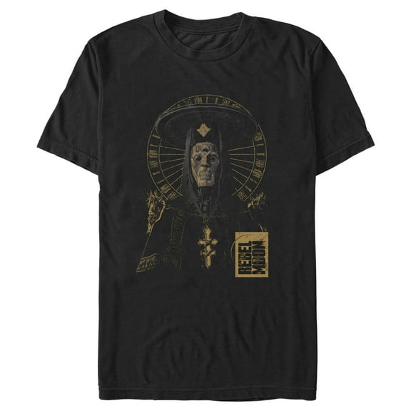 Men's Rebel Moon Imperium Priest Portrait  Graphic Tee Black Small