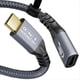 thumbnail image 1 of Cable de Extensión USB 4K Cable Tipo C Extensión Macho A Hembra Ultra HD 20Gbps 240W Línea de Transmisión Rápida de Datos HD 1m, 1 of 5
