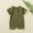 Army Green, variant on Delliss Unisex Short Sleeve Baby Romper Cotton Solid infant Boy Girl Jumpsuits Soft New Born Clothes