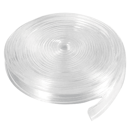 

Weather Stripping Seal Transparent Silicone Seal Strip Flexible Flap to Seal Gaps