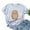 #47 Gray, variant on Staron T Shirts for Women O Neck Graphic Print Tops Short Sleeve Trendy Summer T-Shirts Casual Loose Summer Basic Tee Shirts