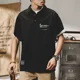 thumbnail image 2 of Camiseta de manga corta Harajuku para hombre, ropa de trabajo, estilo japonés, moda urbana, verano, 2024, 2 of 4
