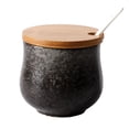 thumbnail image 1 of Japanese Sugar Bowl With Lid, Retro Ceramic Storage Jar,200ml(7oz) Small Sugar Pot, Sugar Container Spice Jar, For Coffee Bar, Restaurant, Home-f-200ml 7oz, 1 of 7