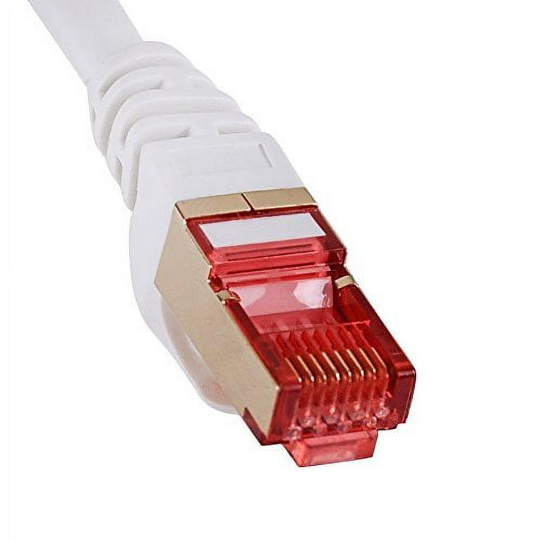 Ultra Clarity Cables Cat7 Ethernet Cable 15 feet RJ45, Double